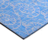 Dalyn Seabreeze SZ11 Cobalt Area Rug Corner Image