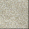 Dalyn Seabreeze SZ11 Taupe Area Rug Closeup Image