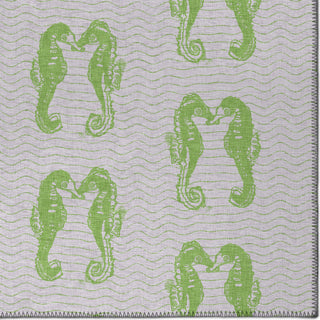 Dalyn Seabreeze SZ15 Lime-In Area Rug Closeup Image