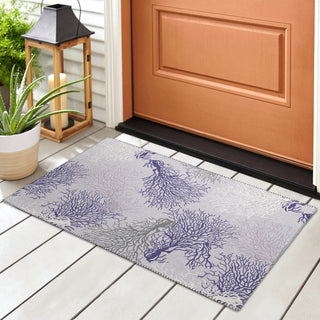 Dalyn Seabreeze SZ3 Lavender Area Rug Room Image Feature