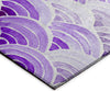 Dalyn Seabreeze SZ5 Violet Area Rug Corner Image