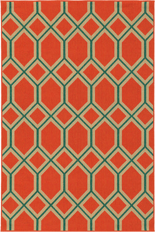 Tommy Bahama Seaside 6660C Orange Area Rug main image