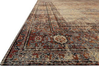 Loloi Sebastian SEB-05 Natural/Brick Area Rug Corner 