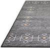 Dalyn Sedona SN3 Charcoal Area Rug Corner Image