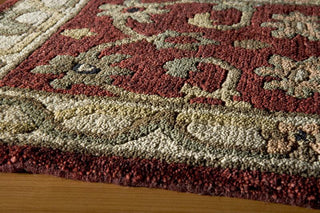 Momeni Sedona SD-01 Red Area Rug Corner Shot