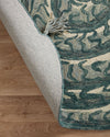 Loloi Selby SEL-01 Lagoon / Ivory Area Rug by Justina Blakeney Backing Image
