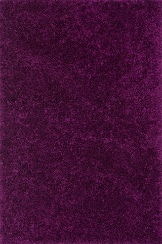 Loloi Selma Shag SZ-01 Plum Area Rug main image