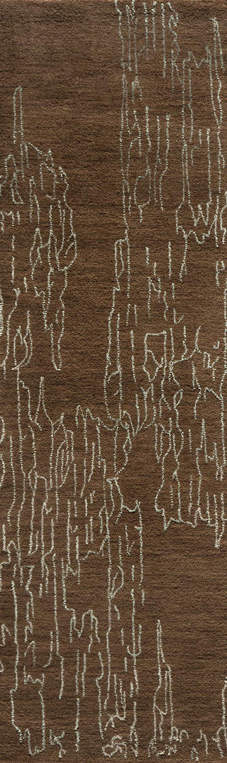 Momeni Sensations SEN-6 Brown Area Rug Closeup