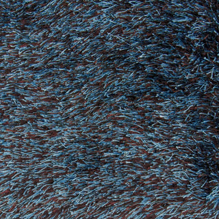 LR Home Senses 80929 Chocolate Teal Area Rug