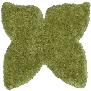 LR Home Senses 80962 Green Area Rug