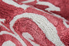 Momeni Serene SRE-1 Rose Area Rug Detail Shot