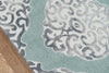 Momeni Serene SRE-2 Seafoam Area Rug Closeup