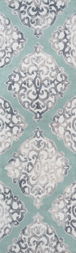 Momeni Serene SRE-2 Seafoam Area Rug Runner