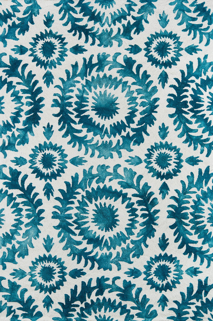 Momeni Serene SRE-3 Teal Area Rug main image