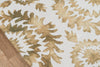 Momeni Serene SRE-3 Yellow Area Rug Closeup