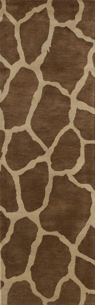 Momeni Serengeti SG-04 Giraffe Area Rug Closeup