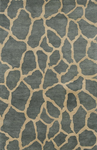 Momeni Serengeti SG-04 Teal Area Rug main image