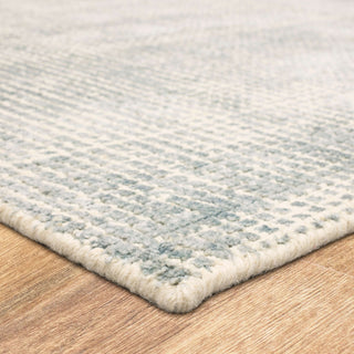 Karastan Labyrinth Serpentine Blue Area Rug Main Image