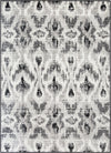 Surya Seville SEV-2314 Black Medium Gray White Area Rug Mirror main image