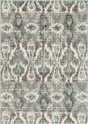 Surya Seville SEV-2325 Aqua White Black Area Rug Mirror main image