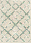 Surya Seville SEV-2333 Aqua White Area Rug Mirror main image