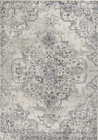 KAS Seville 9471 Ivory/Grey Medallion Area Rug main image