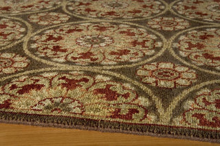 Momeni Seville SV-01 Brown Area Rug Corner Shot