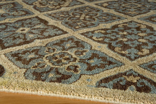 Momeni Seville SV-04 Blue Area Rug Closeup