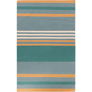 Surya Sheffield Market SFM-8002 Teal Area Rug by angelo:HOME 5' x 8'