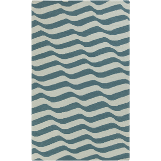 Surya Sheffield Market SFM-8009 Teal Area Rug by angelo:HOME 5' x 8'