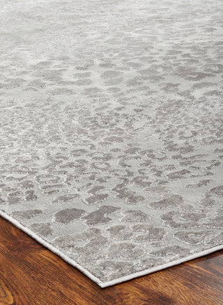 N Natori Serengeti SG-626 Grey Leopard Area Rug