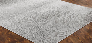 N Natori Serengeti SG-626 Grey Leopard Area Rug