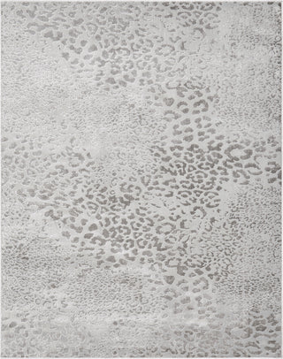 N Natori Serengeti SG-626 Grey Leopard Area Rug