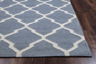 Rizzy Swing SG2098 Gray Area Rug Edge Shot