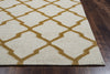 Rizzy Swing SG2961 Light Tan Area Rug Edge Shot