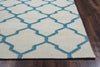 Rizzy Swing SG2962 Off White Area Rug Edge Shot