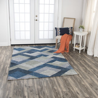 Rizzy Arden Loft-Sandhurst SH123B Blue Area Rug  Feature