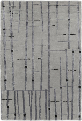 Surya Shibui SH-7404 Gray Area Rug by Julie Cohn 2' x 3'