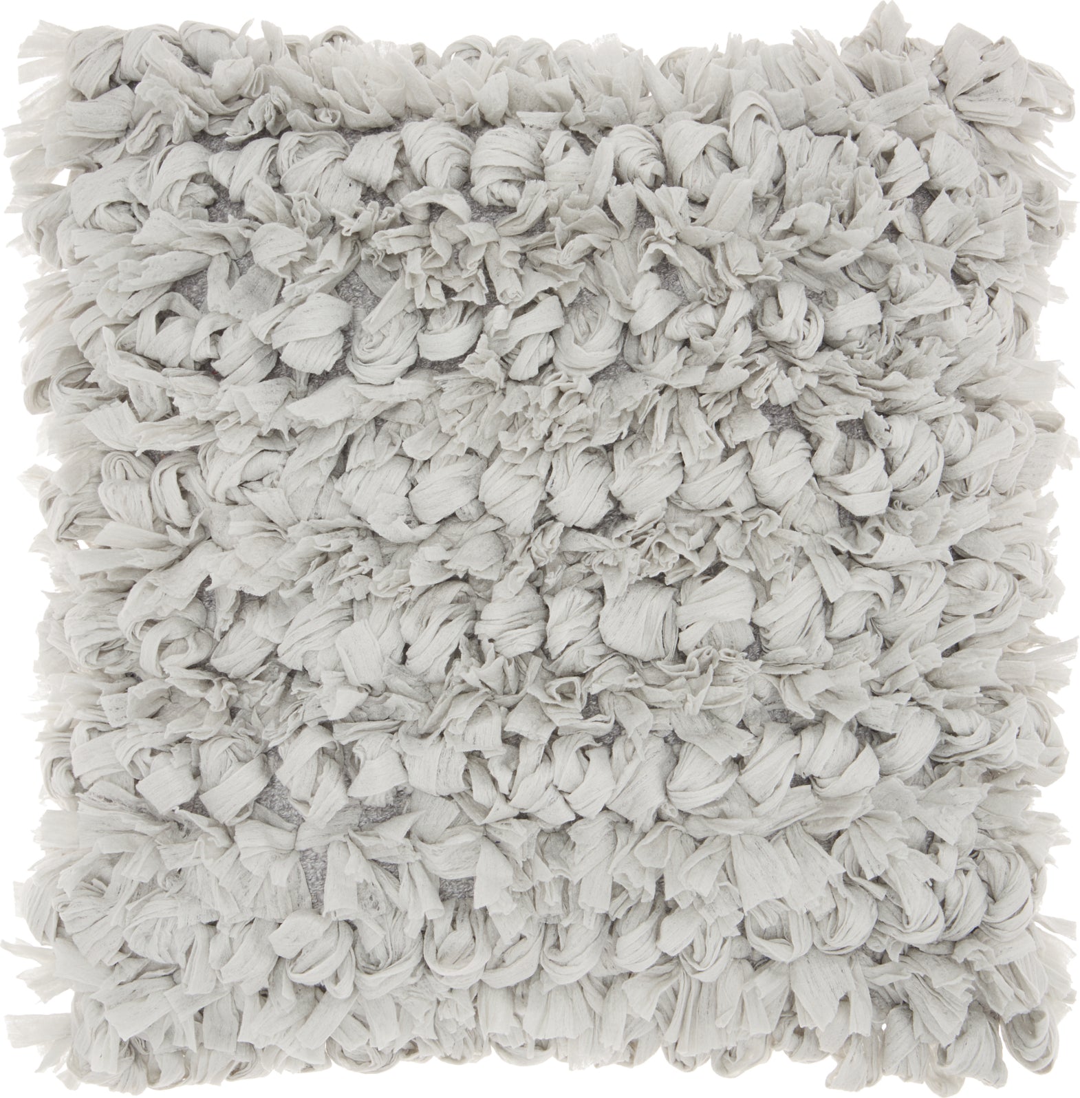 Nourison Shag PAPER LOOP Silver by Mina Victory – Incredible Rugs and Decor
