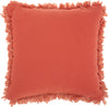 Nourison Shag CHINDI SHORT CUT Deep Coral by Mina Victory 