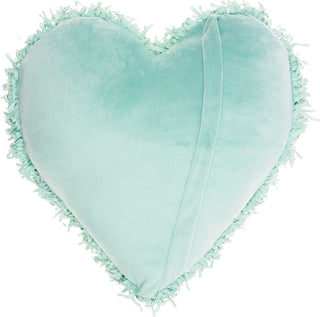 Nourison Shag FRAME HEART Celadon by Mina Victory 