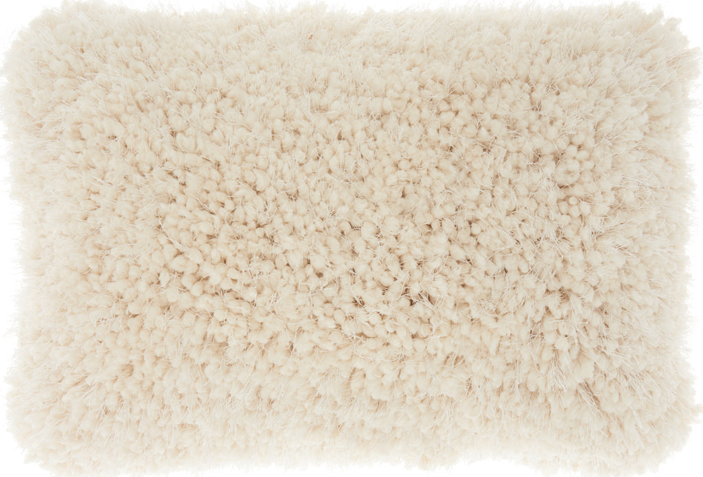 Nourison Shag LUSH YARN Cream by Mina Victory main image