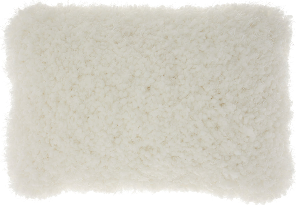 Nourison Shag LUSH YARN White by Mina Victory main image