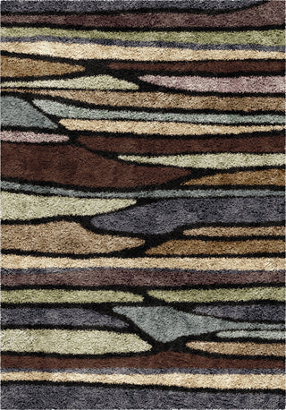Orian Rugs Shag-Ri-La Plateau Rainbow Area Rug main image