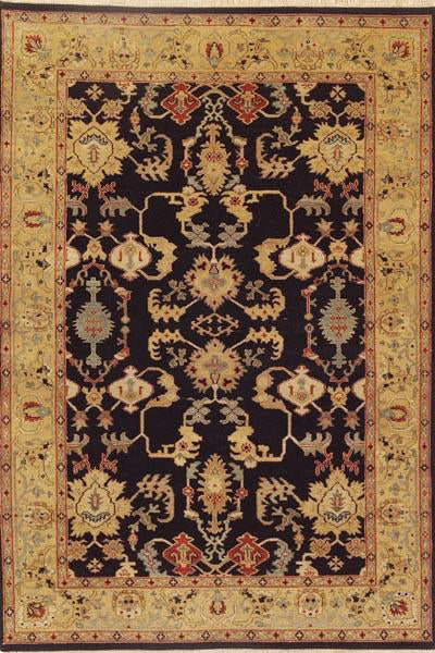Momeni Shalimar SL-04 Black Area Rug main image