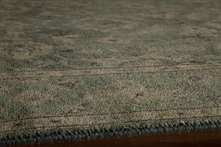 Momeni Shalimar SL-07 Blue Area Rug Corner Shot