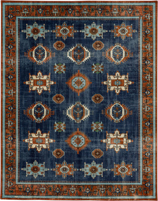 Karastan Kaleidoscope Shamkir Navy Area Rug main image