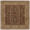 LR Home Shapes 5R104 Brown/Gold Area Rug