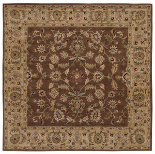 LR Home Shapes 5R104 Brown/Gold Area Rug