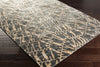 Surya Shibori SHB-8002 Charcoal Area Rug 5x8 Corner